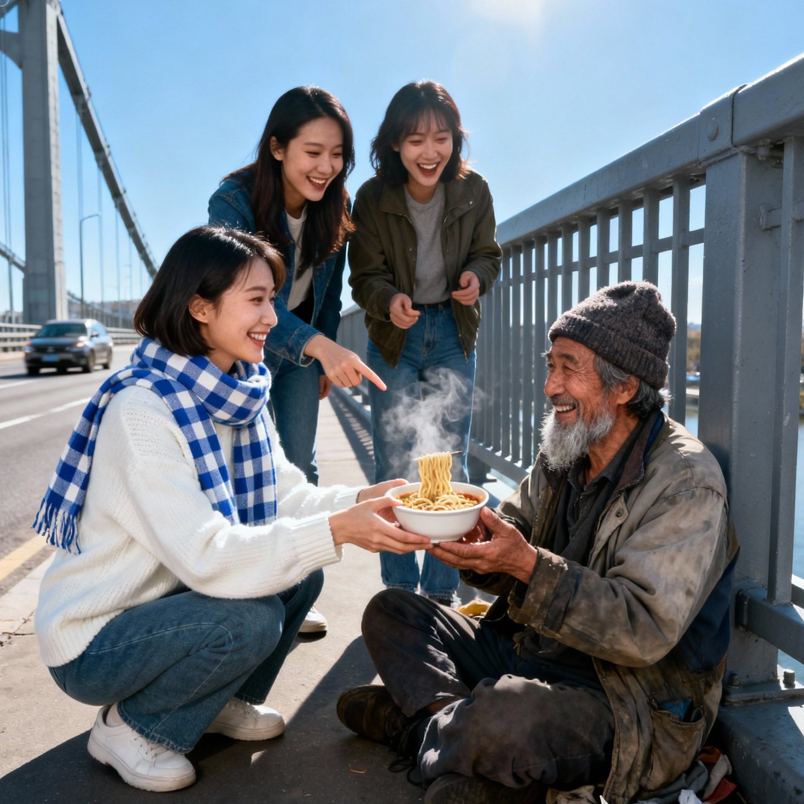 An old billionaire disguised himself as a poor beggar to find a woman who could love his son for who he truly was, not for his wealth…