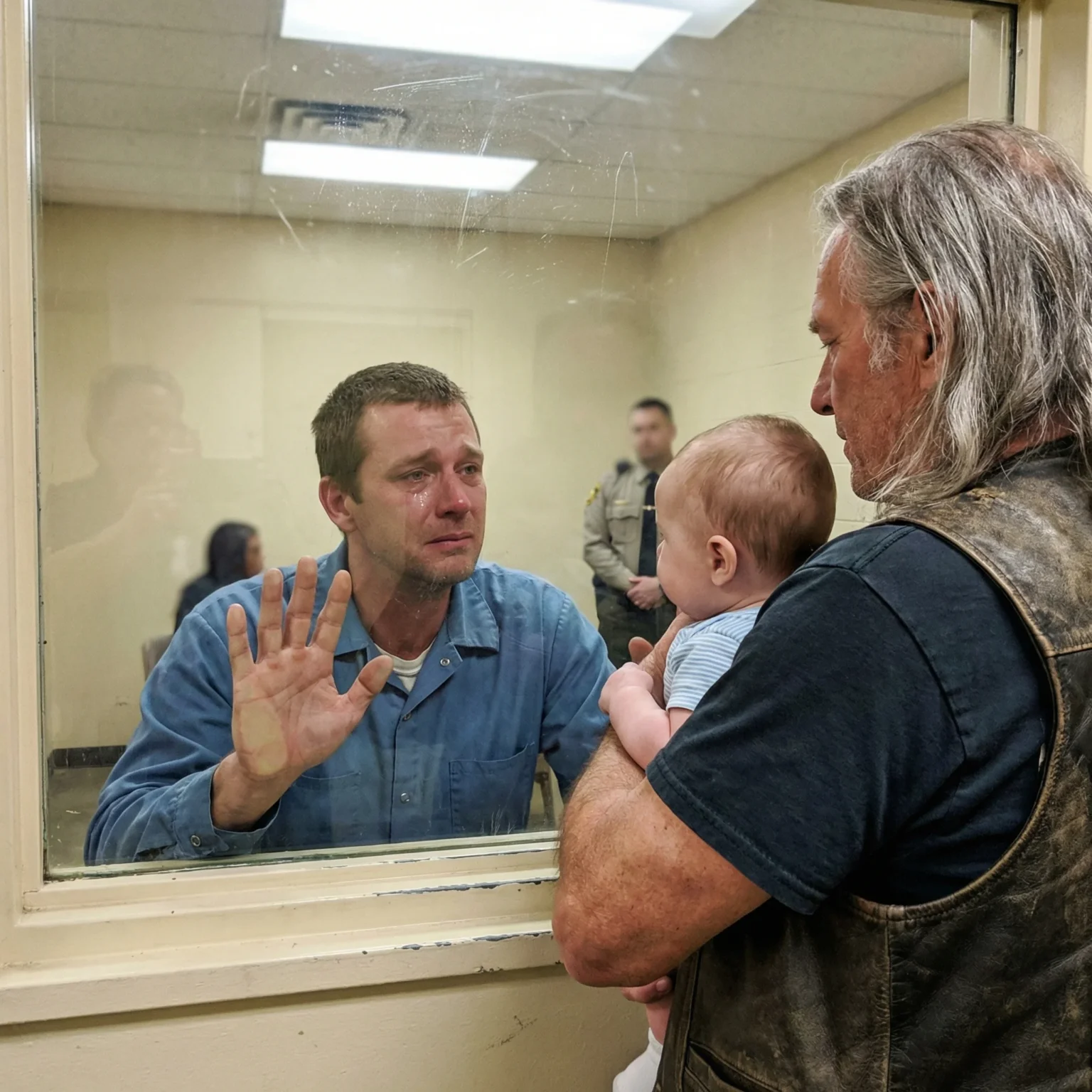 This Biker Brought My Baby to Prison Every Week for Three Years After My Wife Died